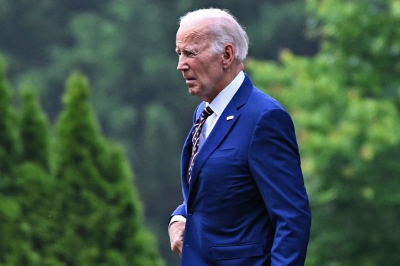 Former President Joe Biden in Wilmington, Del., on May 30, 2025. 