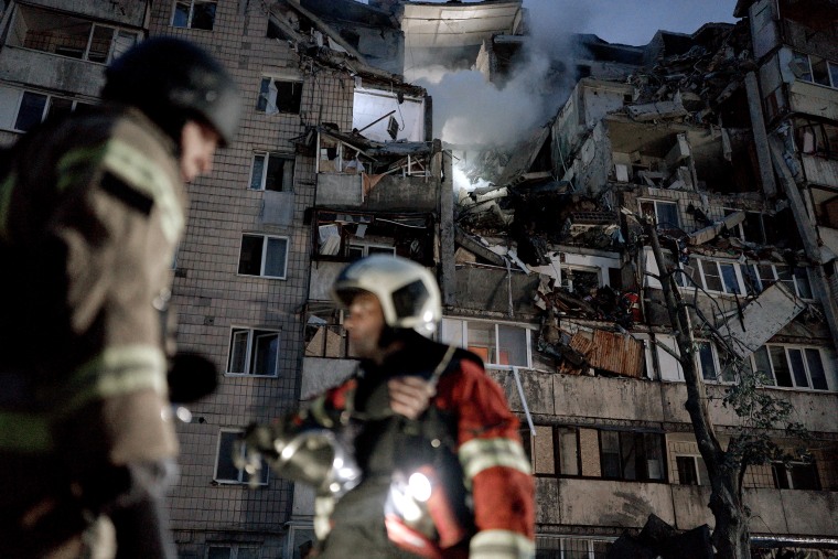 Airstrikes In Kyiv Leave At Least Nine Dead