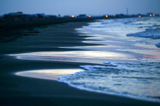Louisiana beach.