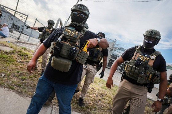 ICE officers.