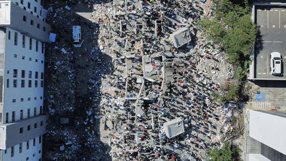Search efforts are underway after a powerful 7.4-magnitude earthquake shook western Colombia.