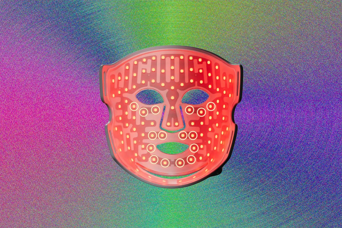 Image may contain best red light therapy mask