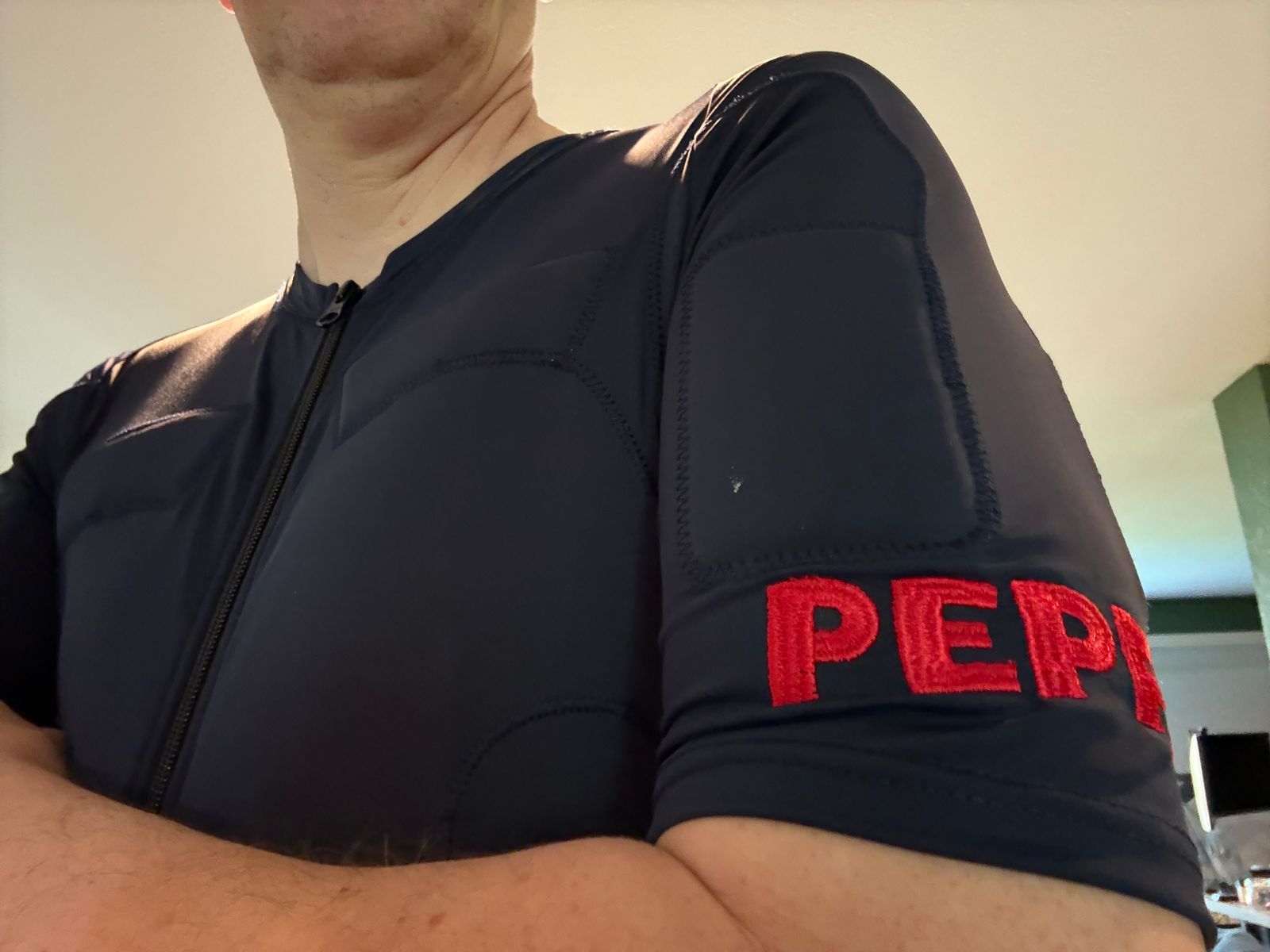 Image may contain Clothing Coat Jacket Shirt Vest Lifejacket Adult and Person