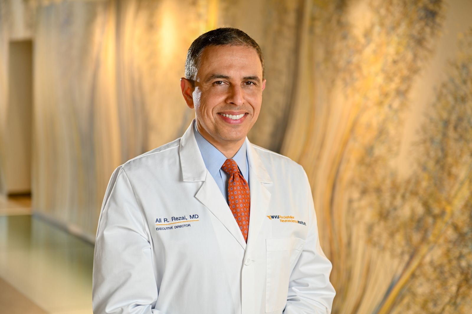 Ali Rezai executive chair of the WVU Rockefeller Neuroscience Institute got interested in using ultrasound to treat...