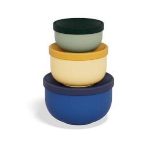 Lalo Stainless Nesting Snack Bowls