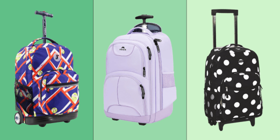 Below, find top-rated rolling backpacks from Jansport, High Sierra, Bagsmart and more.