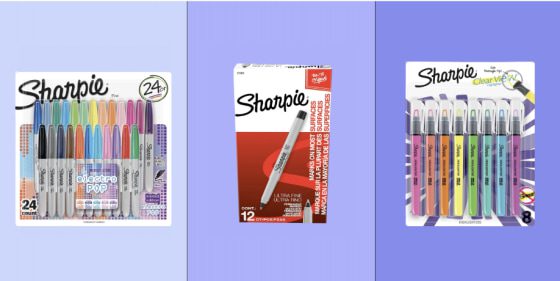Sharpies are great for back-to-school, but they can also be used around the house to label boxes, write to-do lists and more.
