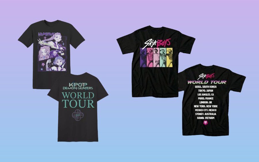 ‘KPop Demon Hunters’ Tour T-Shirts Drop Online Ahead of Global Concert Dates: Shop Here