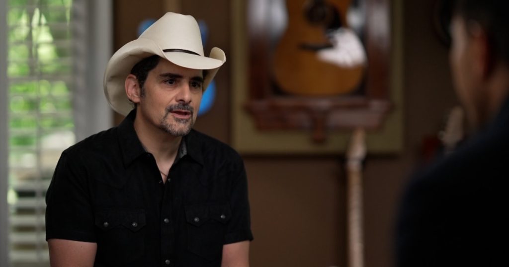 Brad Paisley praises the power of a good song…and a small town